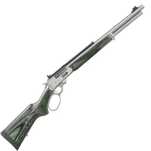 Marlin 1895 SBL 45-70 Government Stainless Black/Green Lever Action Rifle – 19.1in – Green