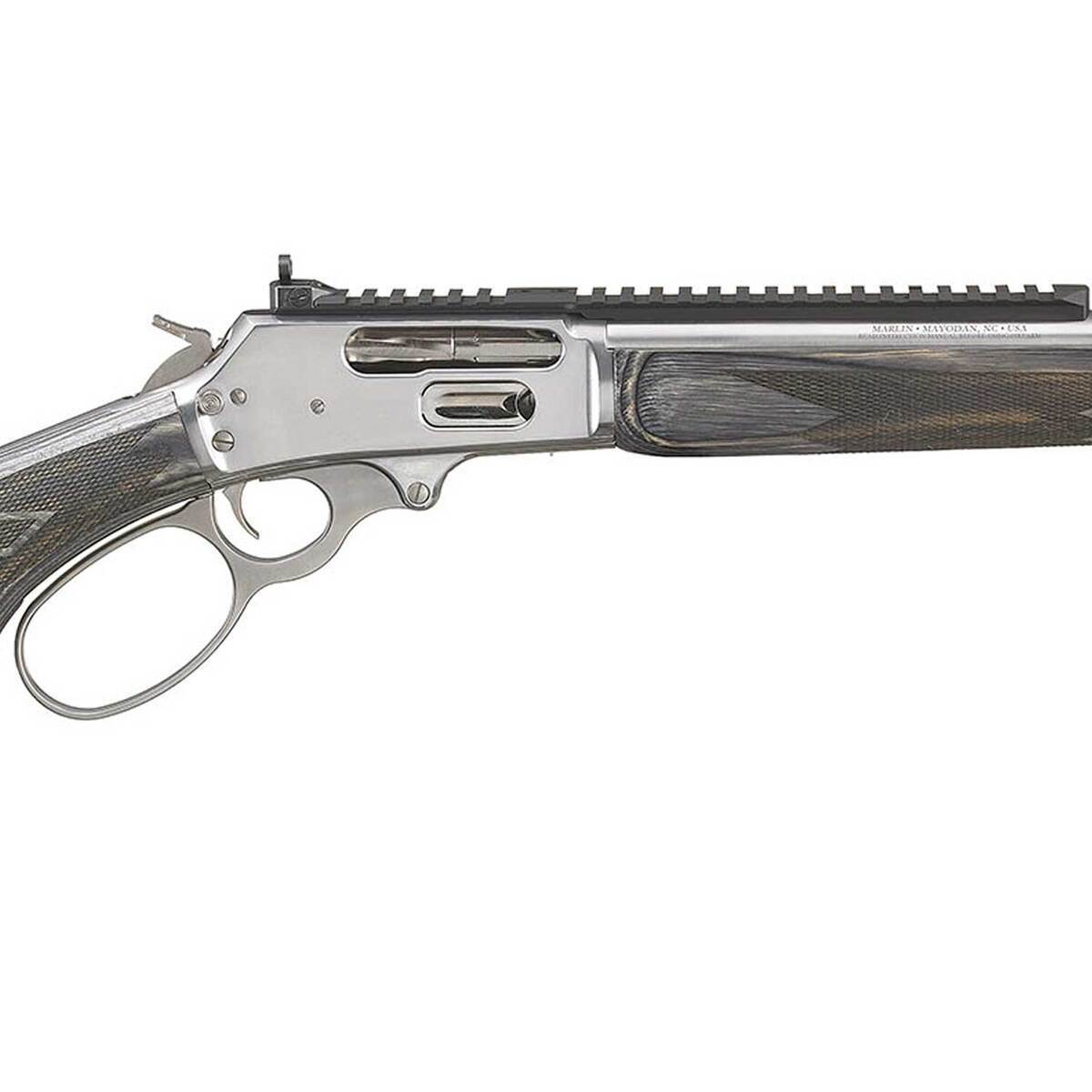 Marlin 1895 Stainless Lever Action Rifle - 45-70 Government - 19in - Gray Marlin 1895 Stainless Lever Action Rifle - 45-70 Government - 19in - Gray