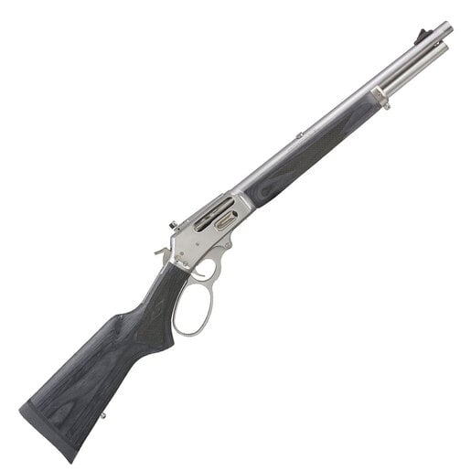 Marlin 1895 Trapper Stainless Lever Action Rifle - 45-70 Government - 16.1in - Black image
