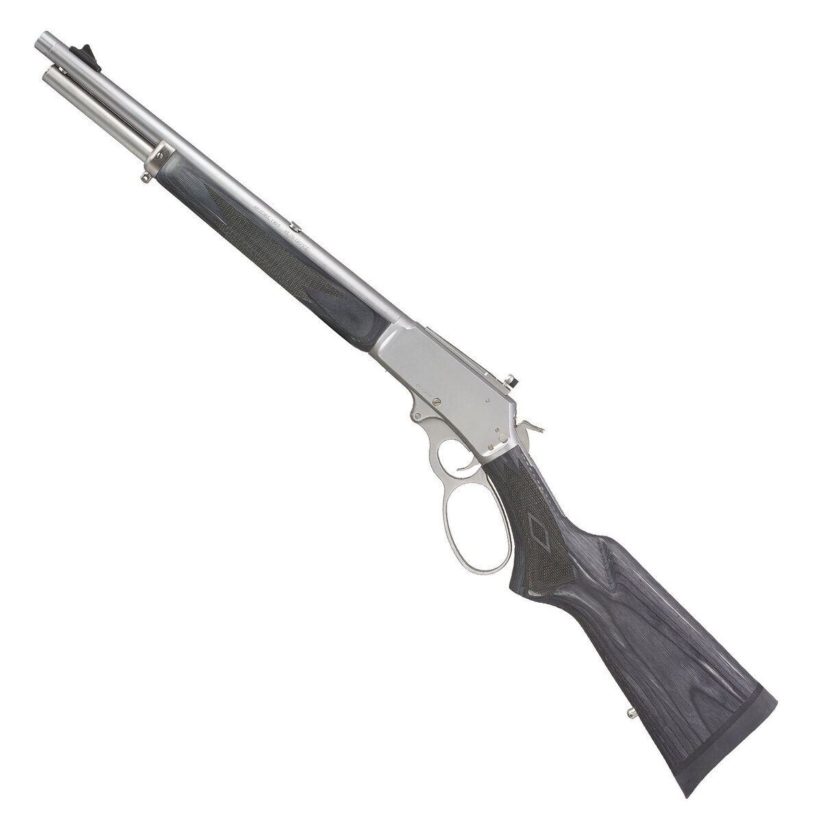 Marlin 1895 Trapper 45-70 Government Stainless Lever Action Rifle - 16.1in - Black Marlin 1895 Trapper 45-70 Government Stainless Lever Action Rifle - 16.1in - Black
