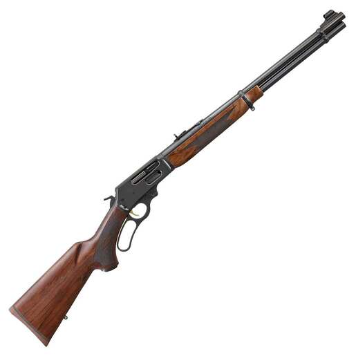 Marlin Model 336 Classic 30-30 Winchester Satin Blued Lever Action Rifle – 20.25in – Brown