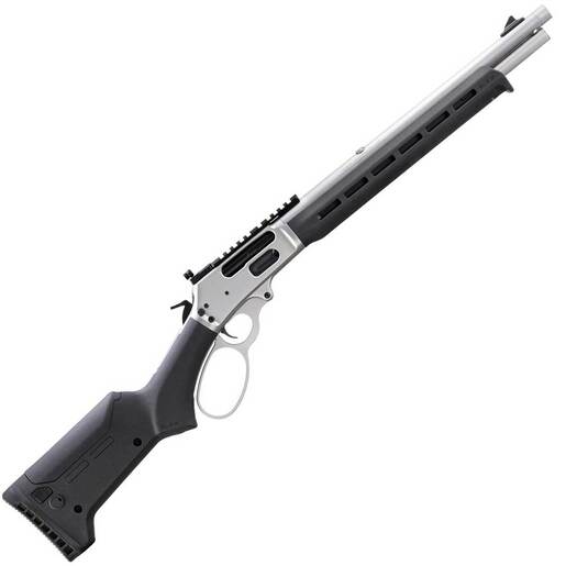 Marlin Trapper 1895 with Magpul ELG Stock 45-70 Government Satin Stainless Lever Action Rifle – 16.17in – Gray