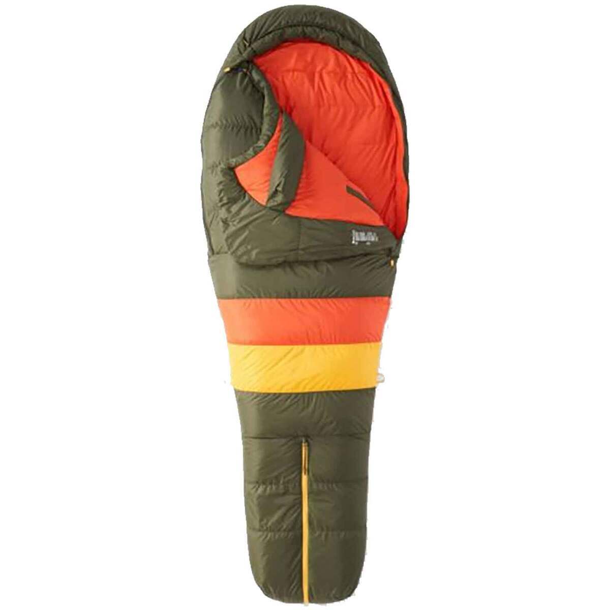 Marmot Never Winter 30 Degree Long Mummy Sleeping Bag - Nori/Red Sun - Nori/Red Sun Long Marmot Never Winter 30 Degree Long Mummy Sleeping Bag - Nori/Red Sun - Nori/Red Sun Long