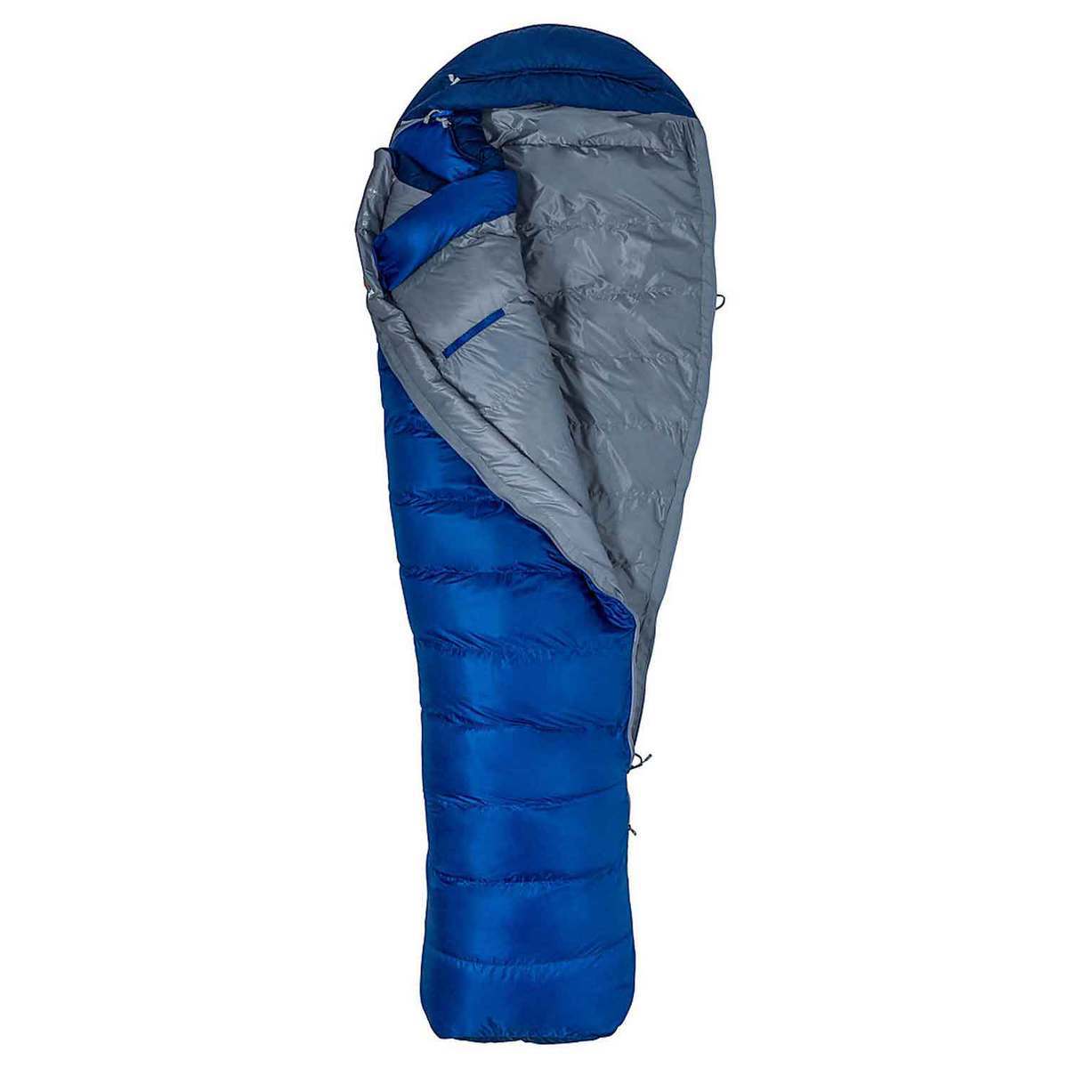 Marmot Sawtooth 15 Degree Long Mummy Sleeping Bag - Blue - Blue Long Marmot Sawtooth 15 Degree Long Mummy Sleeping Bag - Blue - Blue Long