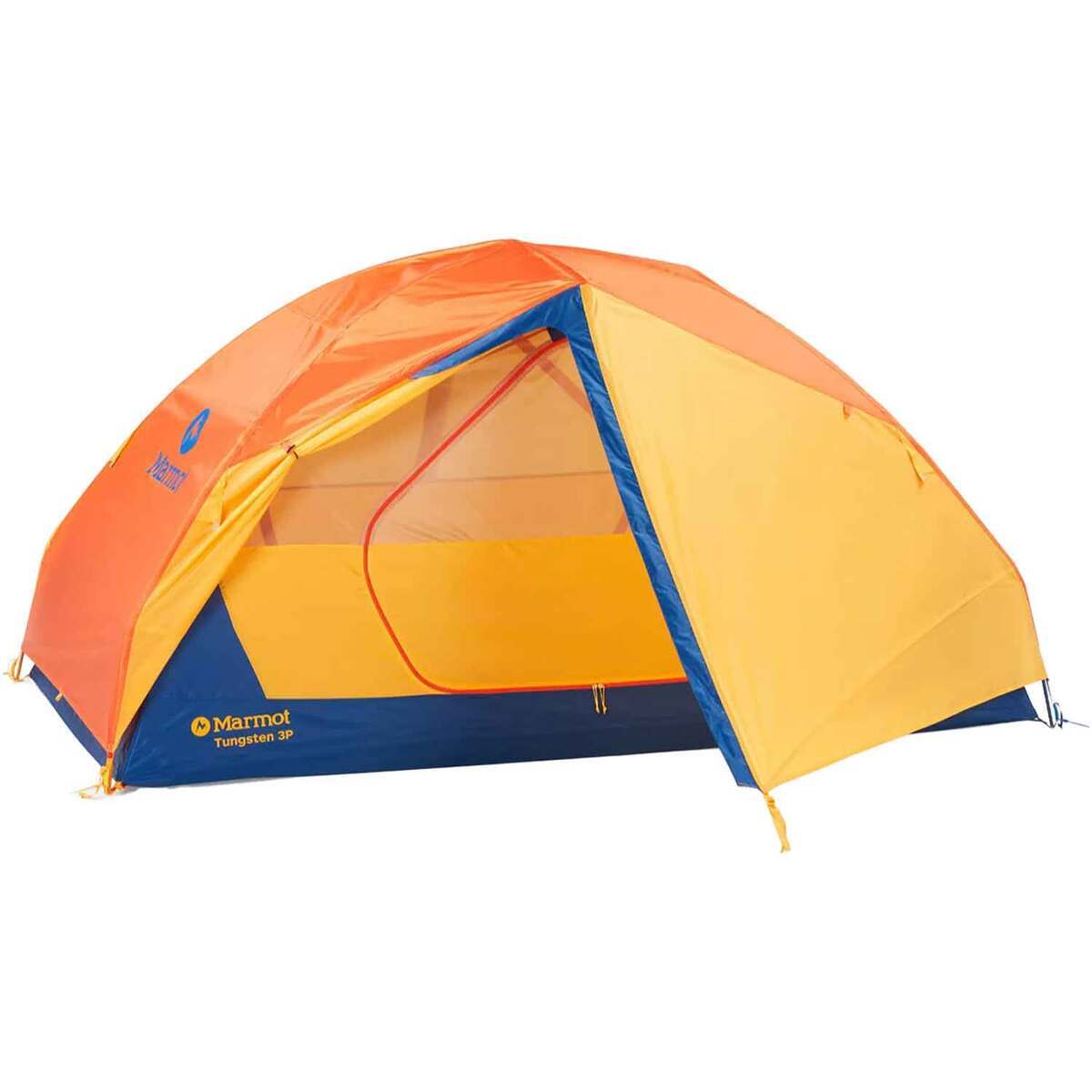 Marmot Tungsten 3-Person Backpacking Tent - Solar/Red Sun - Solar/Red Sun Marmot Tungsten 3-Person Backpacking Tent - Solar/Red Sun - Solar/Red Sun
