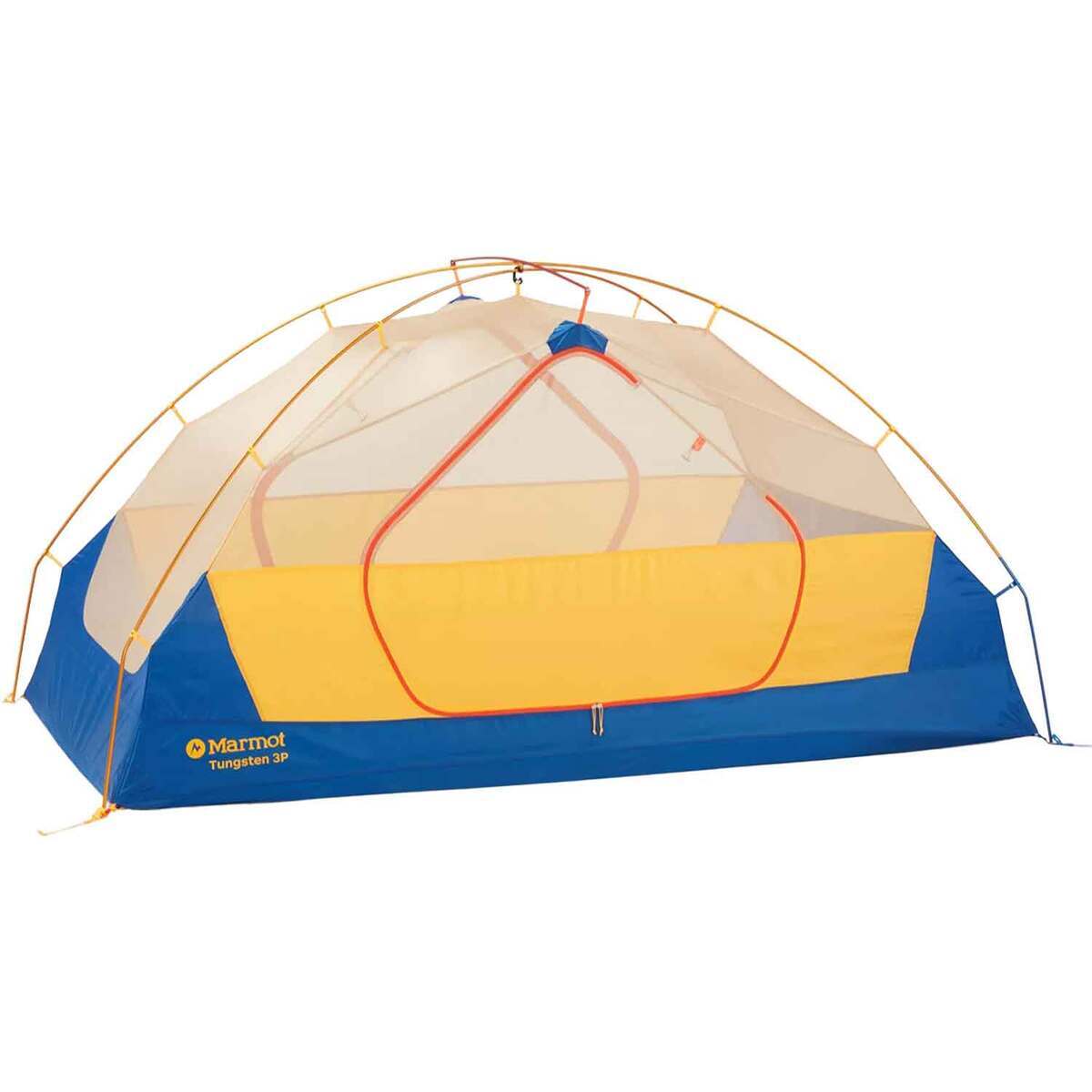 Marmot Tungsten 3-Person Backpacking Tent - Solar/Red Sun - Solar/Red Sun Marmot Tungsten 3-Person Backpacking Tent - Solar/Red Sun - Solar/Red Sun
