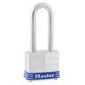Master Lock 40mm Lock with 2in Shackle - Steel - Gray