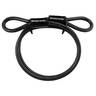 Master Lock 4ft Looped End Cable - Black - Black