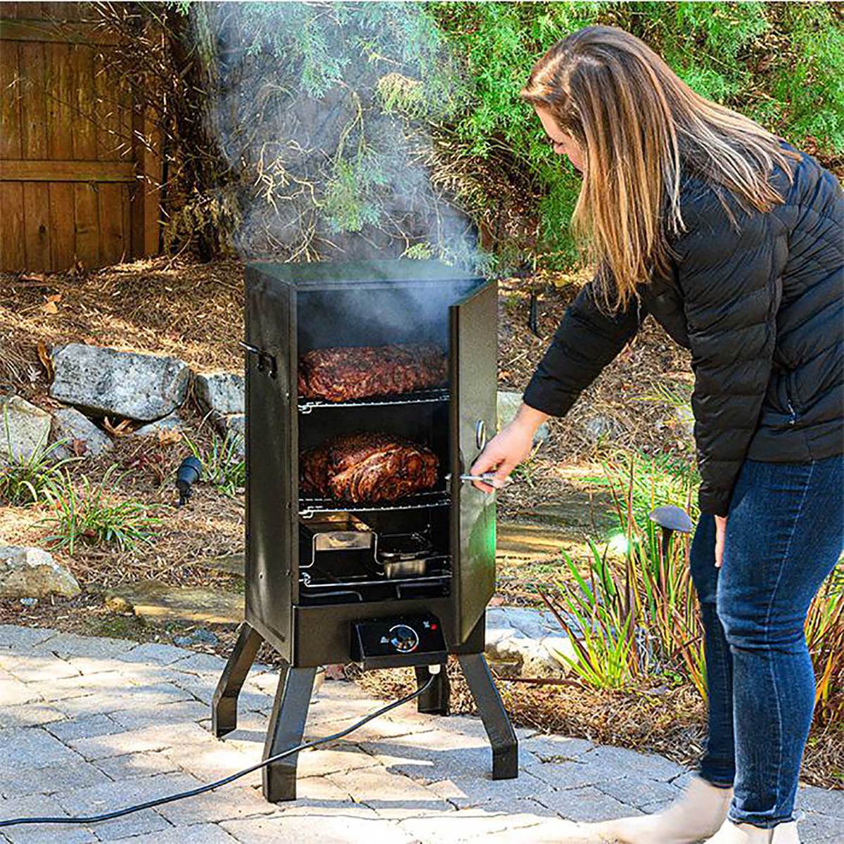 Masterbuilt 30in Analog Electric Smoker - Black Masterbuilt 30in Analog Electric Smoker - Black