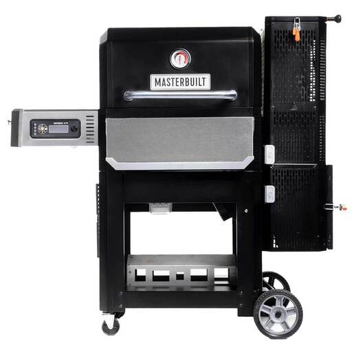 Masterbuilt Gravity Series 800 Digital Charcoal Griddle, Grill, and Smoker - Black