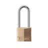 Masterlock 1 9/16 inch Wide Solid Brass Body Padlock with 2 inch Shackle