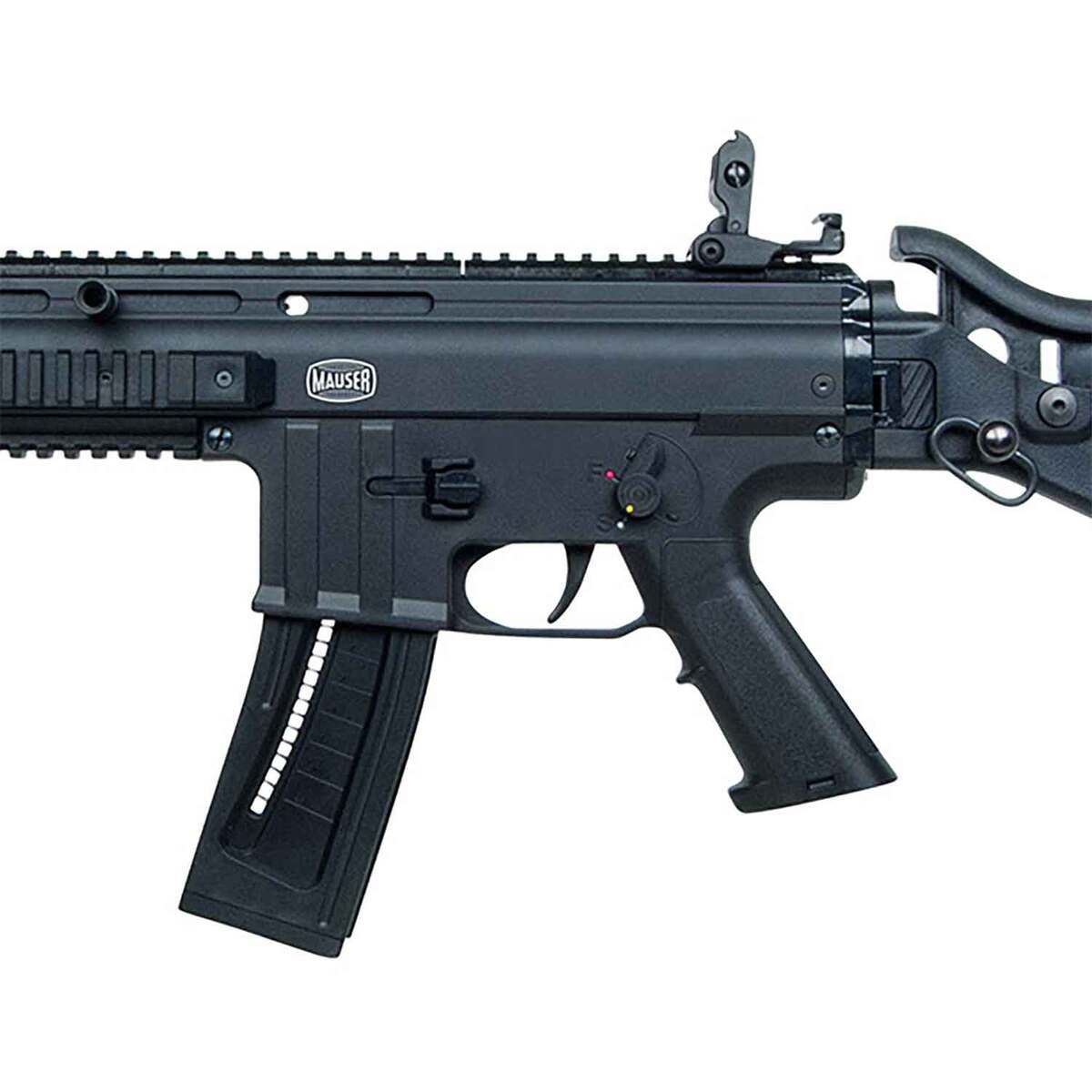 Mauser M-15 22 Long Rifle 16.5in Black Semi Automatic Modern Sporting Rifle - 10+1 Rounds - Black Mauser M-15 22 Long Rifle 16.5in Black Semi Automatic Modern Sporting Rifle - 10+1 Rounds - Black