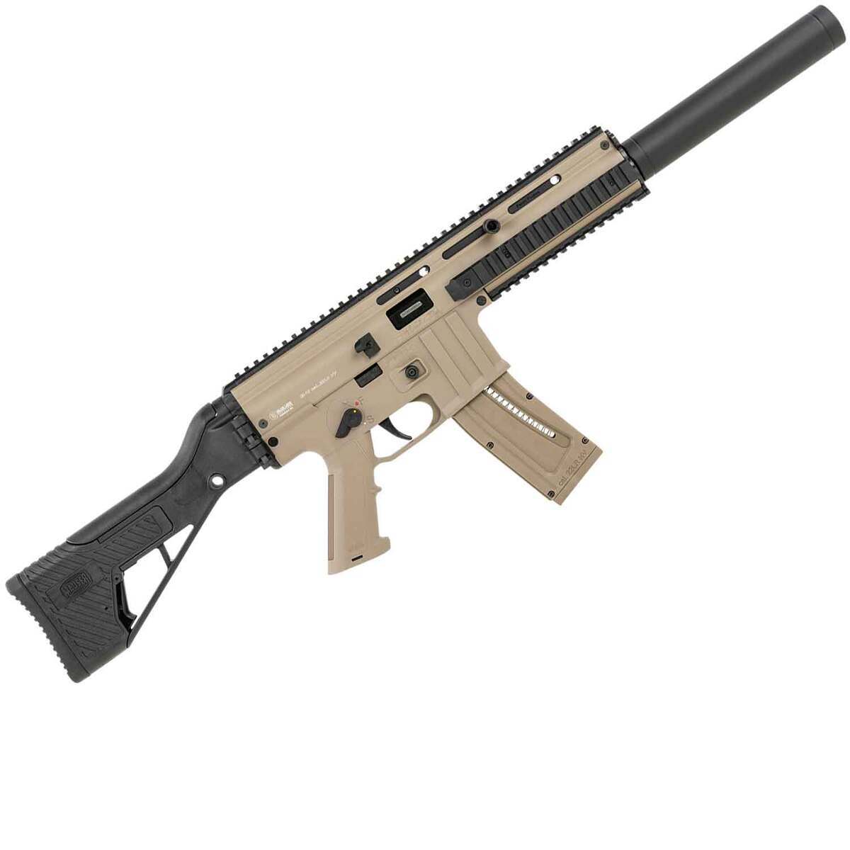 Mauser M-15 22 Long Rifle 16.5in Tan Semi Automatic Modern Sporting Rifle - 22+1 Rounds - Tan Mauser M-15 22 Long Rifle 16.5in Tan Semi Automatic Modern Sporting Rifle - 22+1 Rounds - Tan