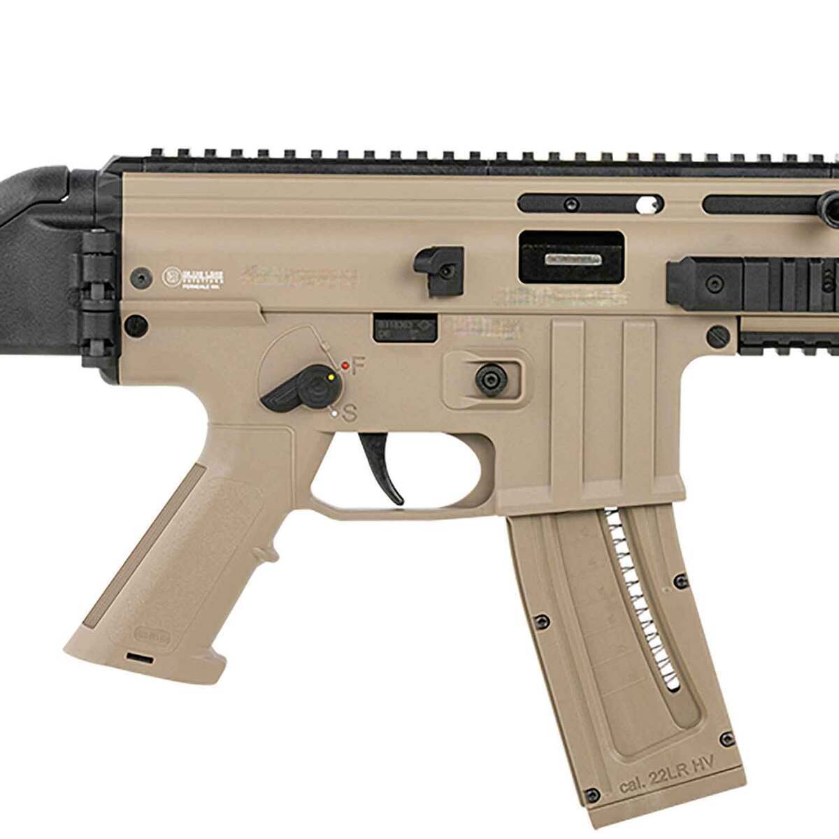 Mauser M-15 22 Long Rifle 16.5in Tan Semi Automatic Modern Sporting Rifle - 22+1 Rounds - Tan Mauser M-15 22 Long Rifle 16.5in Tan Semi Automatic Modern Sporting Rifle - 22+1 Rounds - Tan