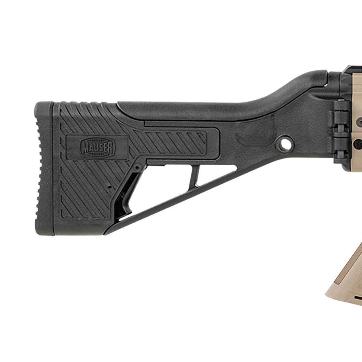 Mauser M-15 22 Long Rifle 16.5in Tan Semi Automatic Modern Sporting Rifle - 22+1 Rounds - Tan Mauser M-15 22 Long Rifle 16.5in Tan Semi Automatic Modern Sporting Rifle - 22+1 Rounds - Tan