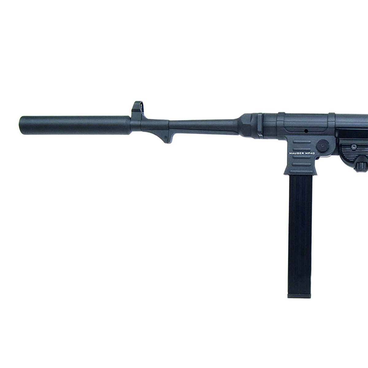 Mauser MP-40 22 Long Rifle 16.3in Black Semi Automatic Modern Sporting Rifle - 10+1 Rounds - Black Mauser MP-40 22 Long Rifle 16.3in Black Semi Automatic Modern Sporting Rifle - 10+1 Rounds - Black