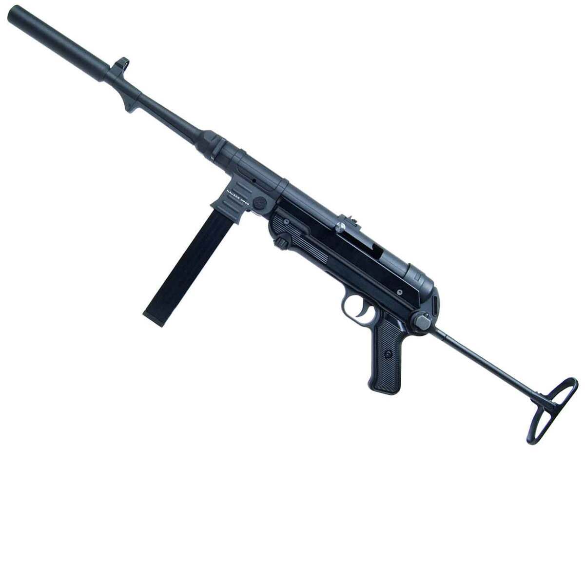 Mauser MP-40 22 Long Rifle 16.3in Black Semi Automatic Modern Sporting Rifle - 23+1 Rounds - Black Mauser MP-40 22 Long Rifle 16.3in Black Semi Automatic Modern Sporting Rifle - 23+1 Rounds - Black