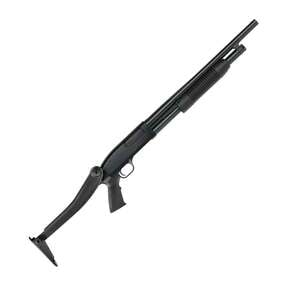 Maverick 88 Security w TopFolding Stock 12 Gauge 3in Blued Pump Action Shotgun  185in