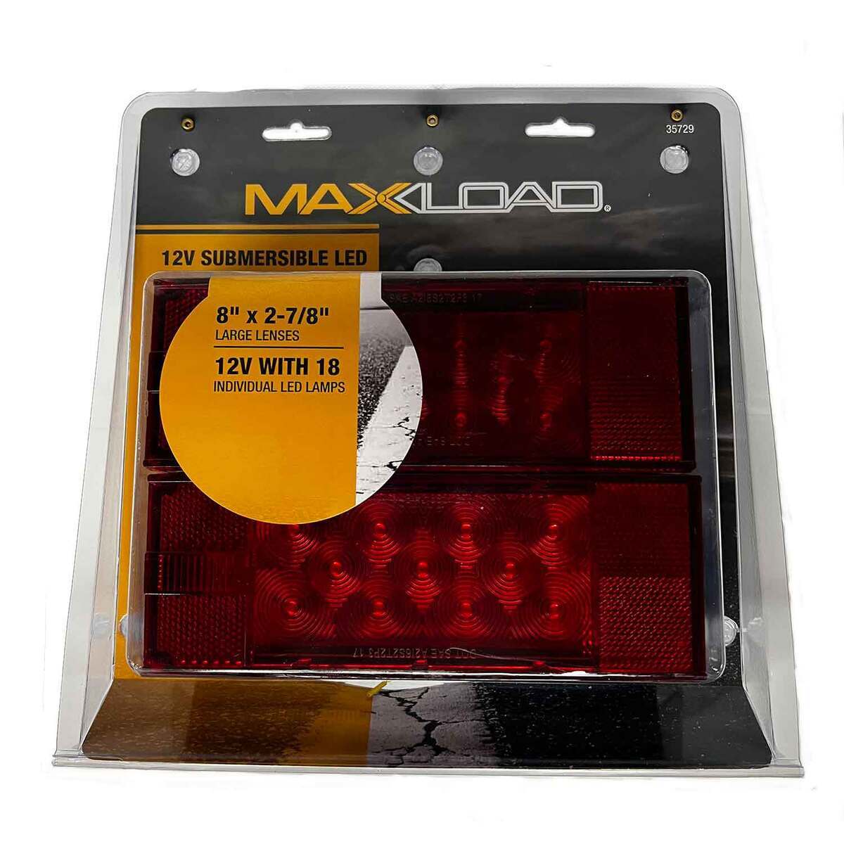 Maxload Submersible LED Trailer Light Kit - 12v - Red Maxload Submersible LED Trailer Light Kit - 12v - Red