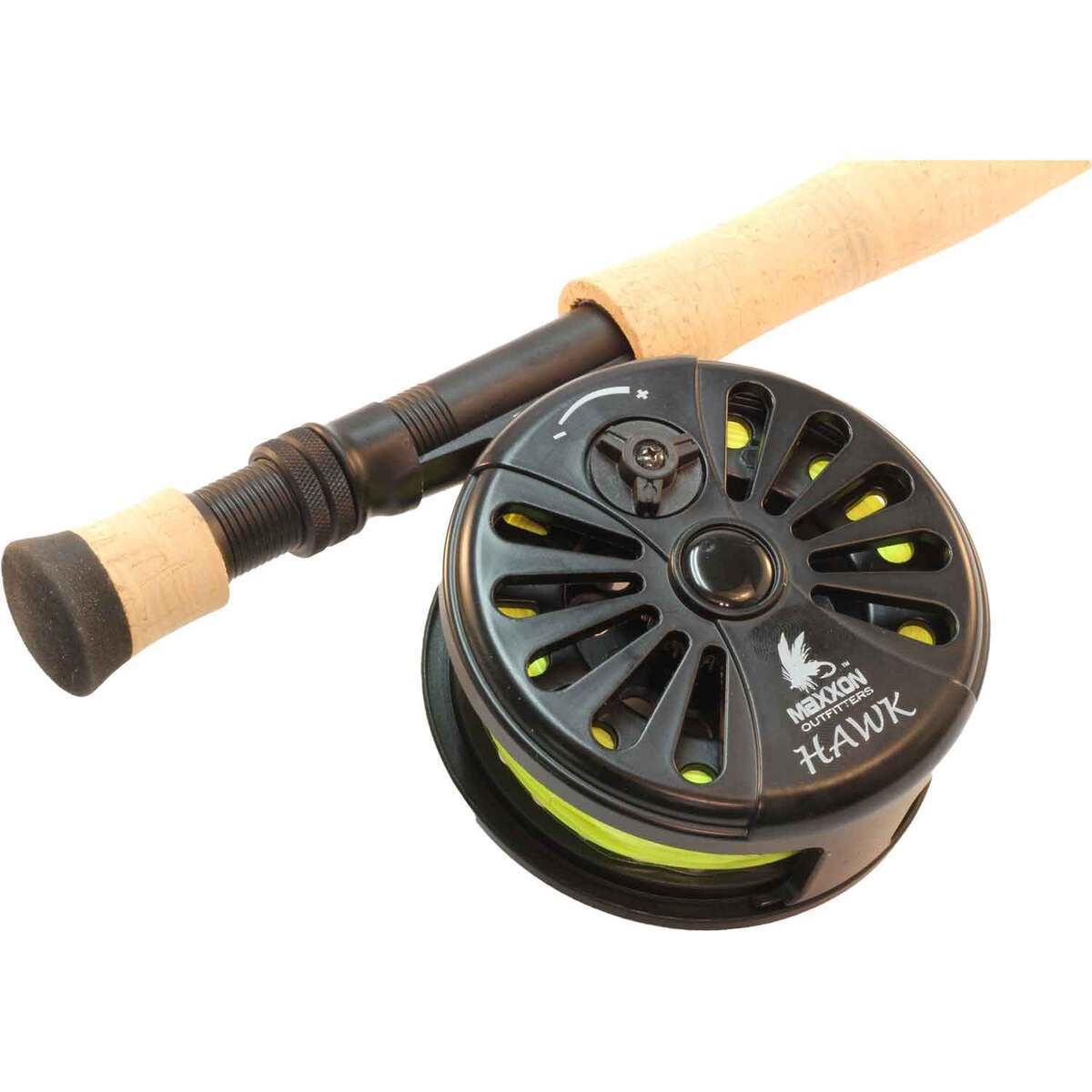Maxxon Outfitters Timber Hawk Fly Fishing Rod and Reel Combo Maxxon Outfitters Timber Hawk Fly Fishing Rod and Reel Combo