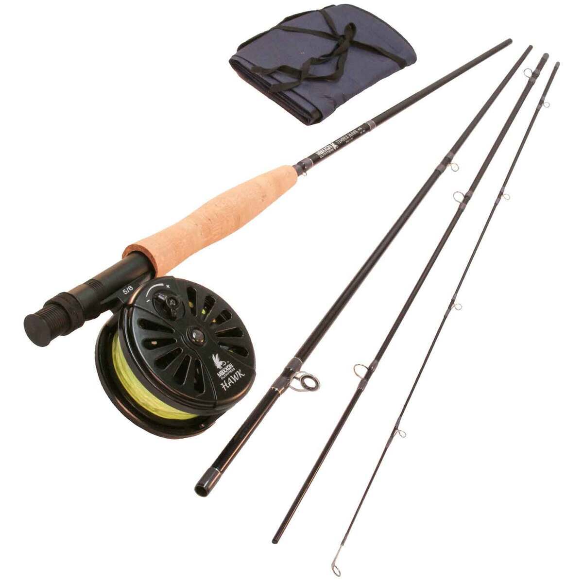 Maxxon Outfitters Timber Hawk Fly Fishing Rod and Reel Combo Maxxon Outfitters Timber Hawk Fly Fishing Rod and Reel Combo