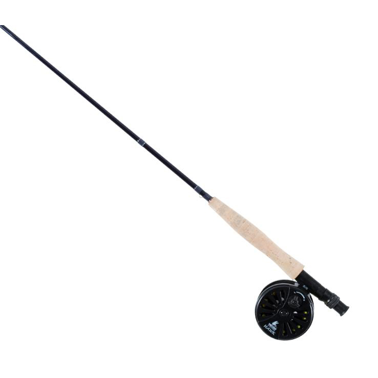 Hawk Ridge Fly Rods Maxxon Outfitters Timber Hawk Fly Fishing Rod and Reel Combo - 9ft, 5wt ...