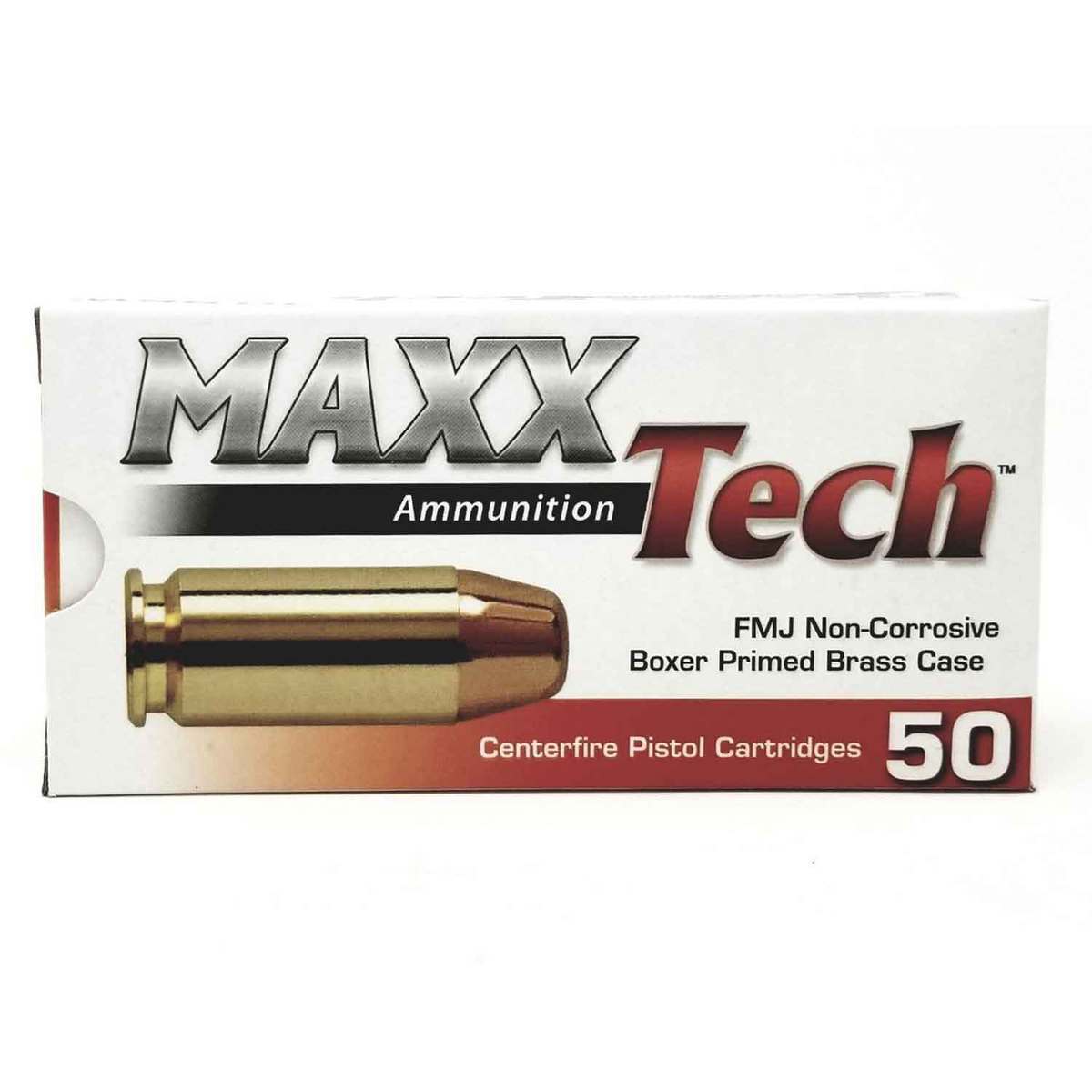 Maxxtech 380 Auto (ACP) 95gr FMJ Handgun Ammo - 50 Rounds Maxxtech 380 Auto (ACP) 95gr FMJ Handgun Ammo - 50 Rounds