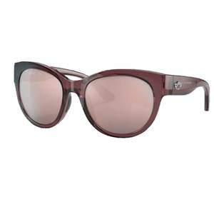 Costa Maya Polarized Sunglasses - Shiny Urchin Crystal/Copper Silver Mirror