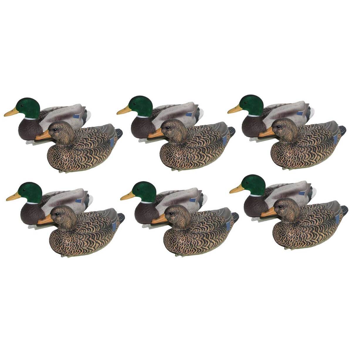 Mayhem Decoy Flocked Mallard Decoys - 12 Pack | Sportsman's Warehouse