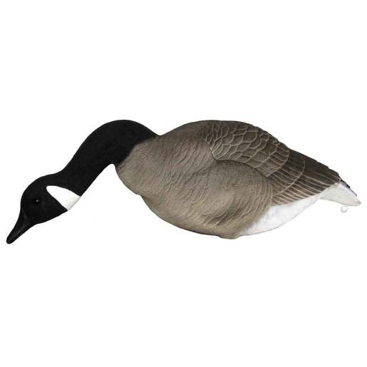 Mayhem Decoy Big Honker Canada Goose Flocked Head Feeder Decoy – 6 Pack