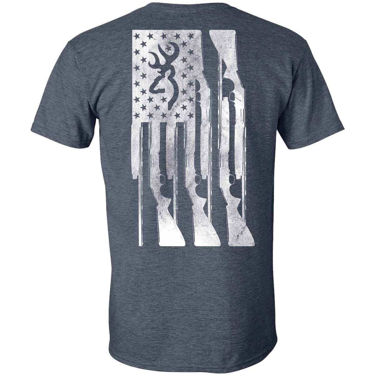 Browning Men's Rifle Flag Short Sleeve Shirt | Sportsman's Warehouse