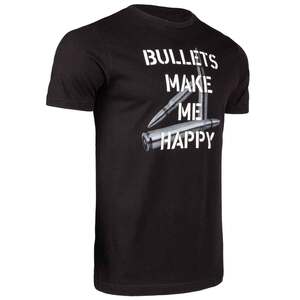 Sportsman's Warehouse Men's Bullets Make Me Happy Short Sleeve Casual Shirt