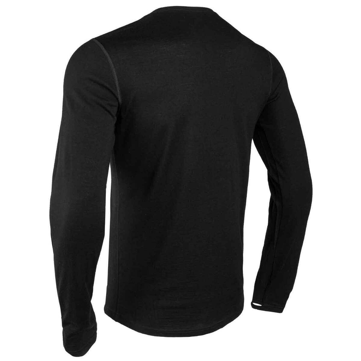 Killik Men's Merino Wool Long Sleeve Base Layer Shirt | Sportsman's ...