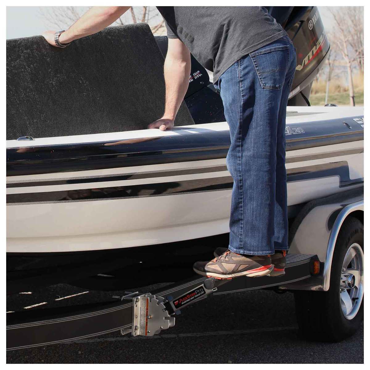 Megaware Flexstep Pro Trailer Step Megaware Flexstep Pro Trailer Step