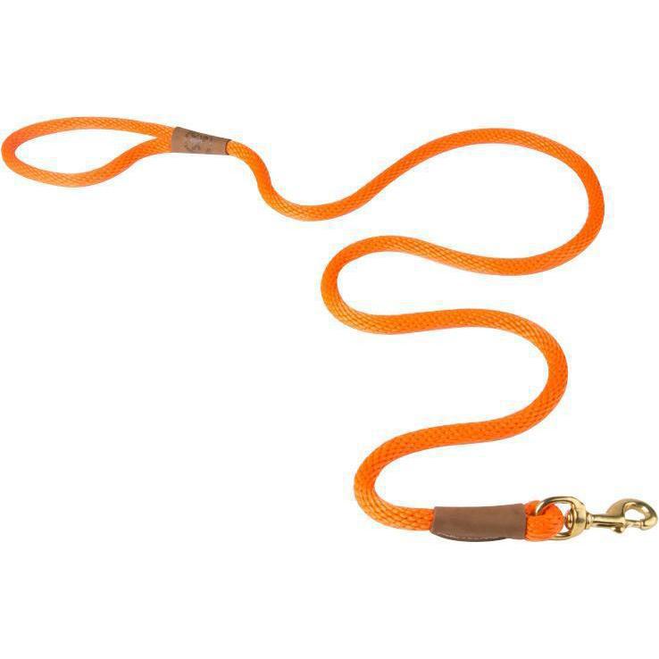 Mendota 6 Foot Snap Leashes - Orange | Sportsman's Warehouse