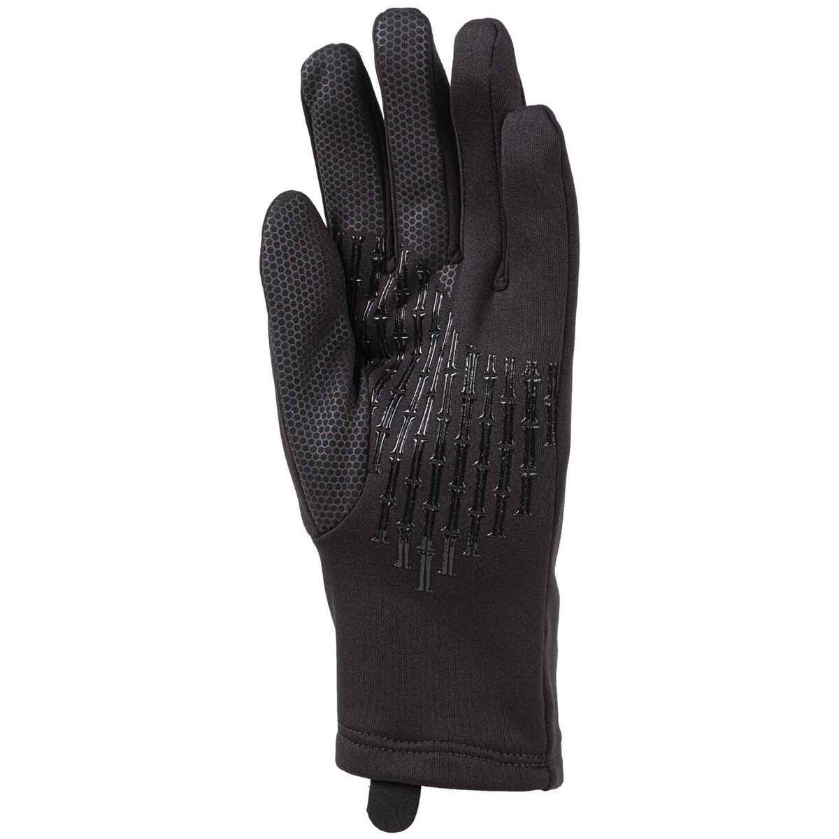 Igloos Outdoor Men's Stretch Fleece Touch Gloves - Black Igloos Outdoor Men's Stretch Fleece Touch Gloves - Black