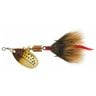 Mepps Aglia Dressed Inline Spinner - Brown Trout/Brown, 1/6oz - Brown Trout/Brown 2