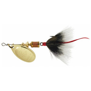 Mepps Aglia Dressed Inline Spinner - Gold/Grey, 1/6oz | Sportsman's ...