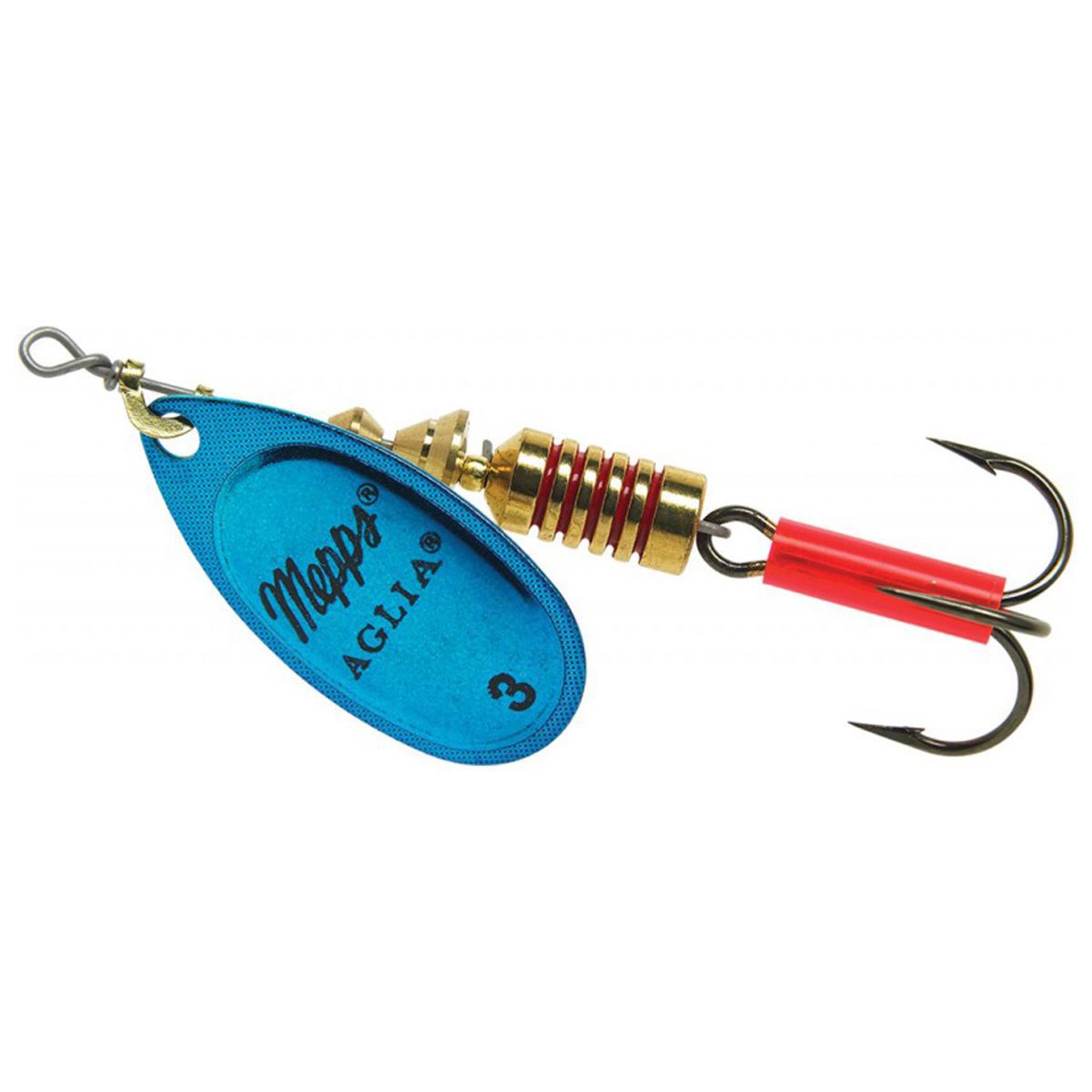 Mepps Aglia Inline Spinner - Blue Platinum, 1/8oz | Sportsman's Warehouse