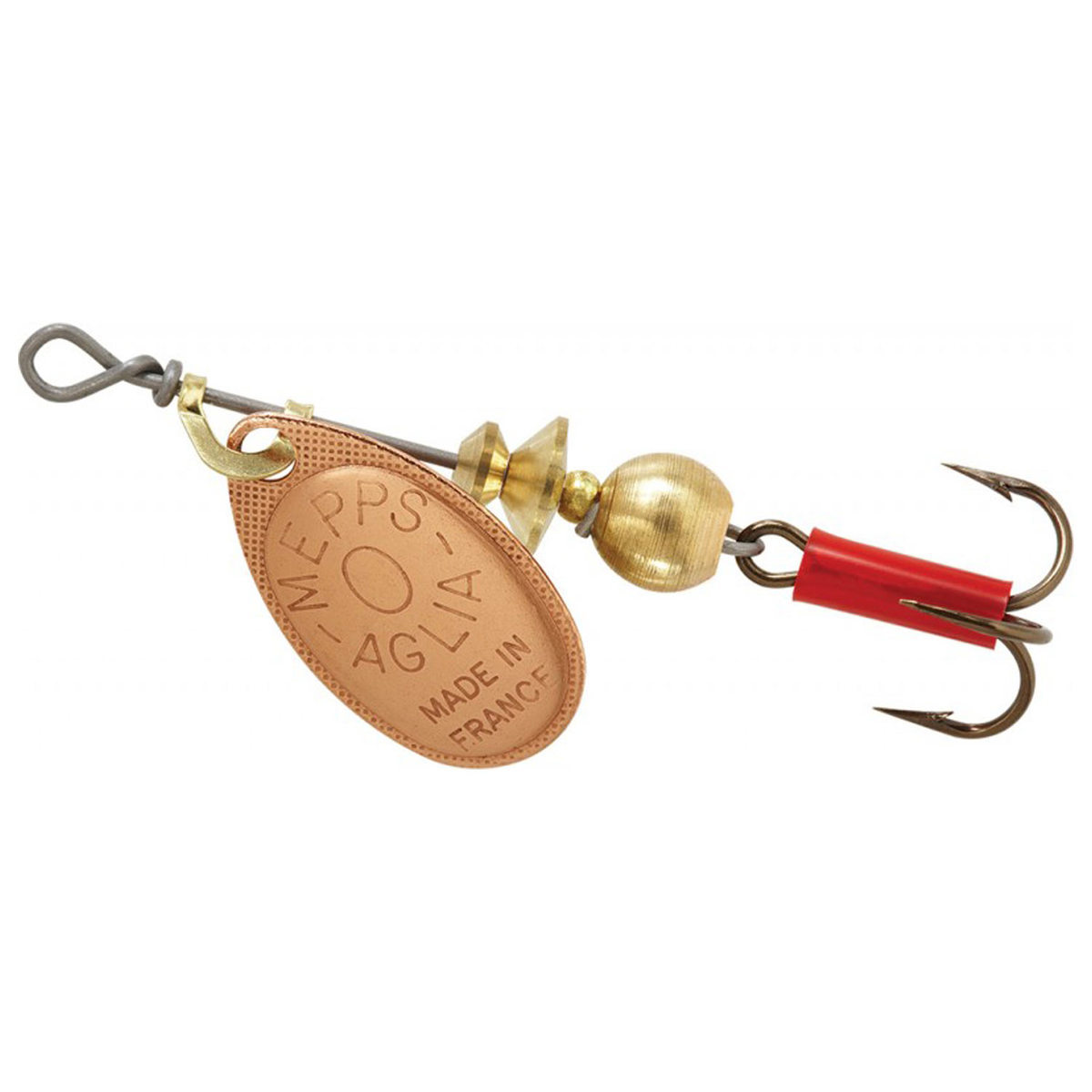 Mepps Aglia Inline Spinner - Copper, 1/4oz - Copper 3 Mepps Aglia Inline Spinner - Copper, 1/4oz - Copper 3