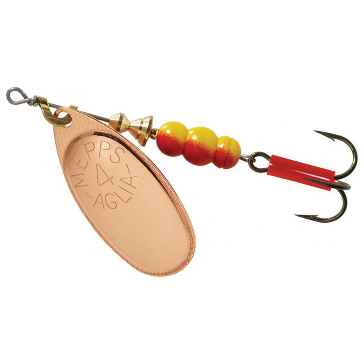 Mepps Aglia Inline Spinner - Copper, 1/4oz - Copper 3 Mepps Aglia Inline Spinner - Copper, 1/4oz - Copper 3