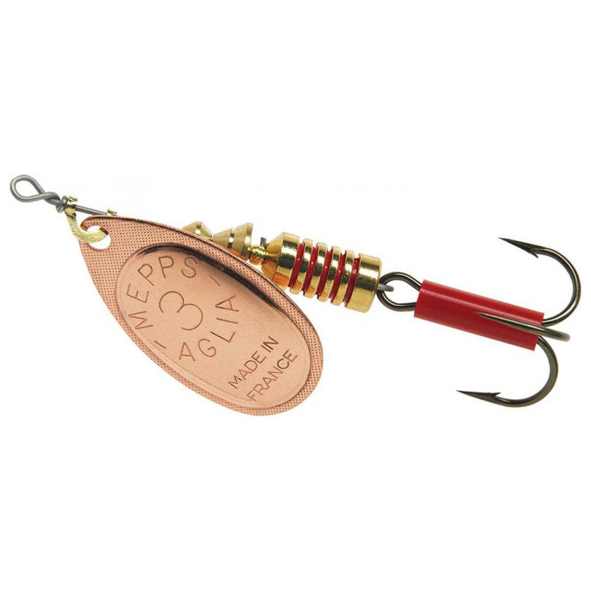 Mepps Aglia Inline Spinner - Copper, 1/4oz - Copper 3 Mepps Aglia Inline Spinner - Copper, 1/4oz - Copper 3