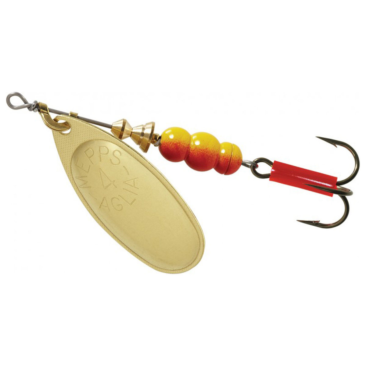 Mepps Aglia Inline Spinner - Gold, 1/3oz - Gold 4 Mepps Aglia Inline Spinner - Gold, 1/3oz - Gold 4