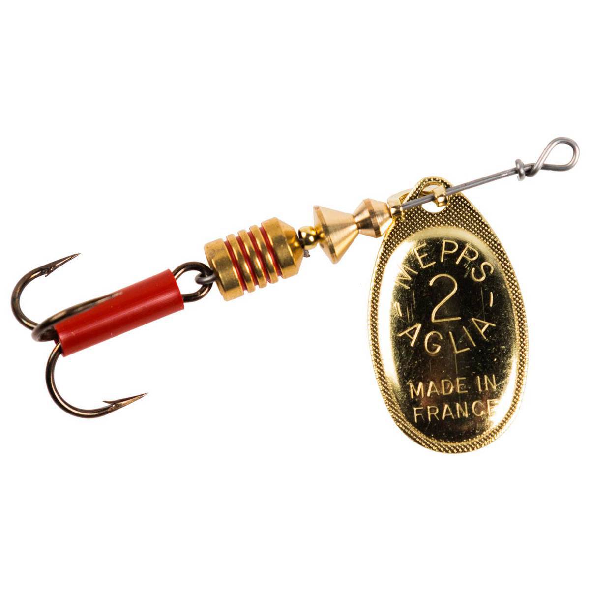 Mepps Aglia Inline Spinner - Gold, 1/3oz - Gold 4 Mepps Aglia Inline Spinner - Gold, 1/3oz - Gold 4