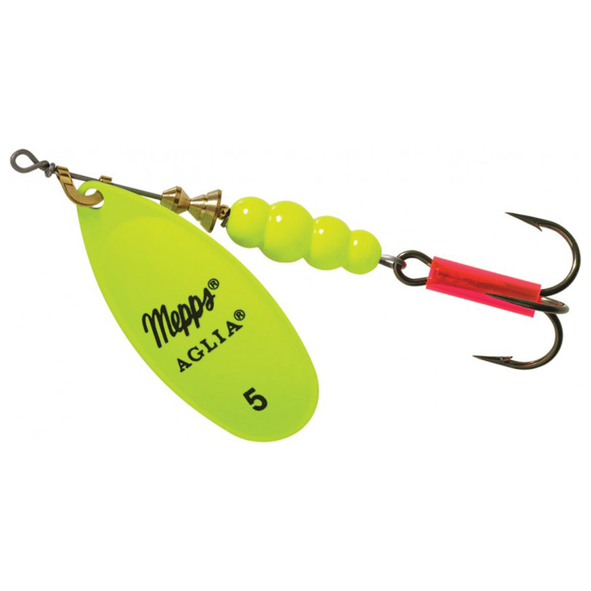 Mepps Aglia Inline Spinner - Hot Chartreuse, 1/6oz - Hot Chartreuse 2 Mepps Aglia Inline Spinner - Hot Chartreuse, 1/6oz - Hot Chartreuse 2
