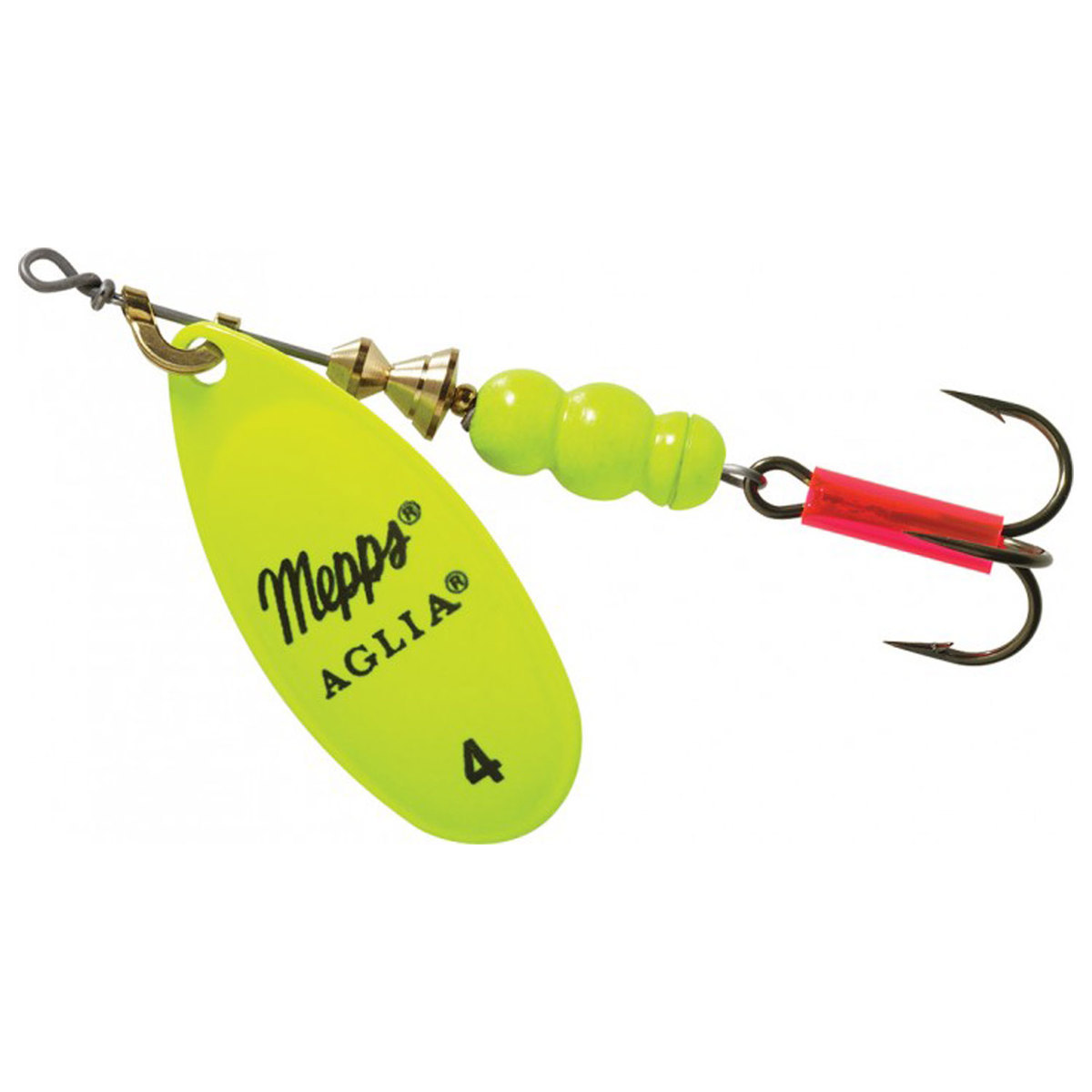 Mepps Aglia Inline Spinner - Hot Chartreuse, 1/3oz | Sportsman's Warehouse