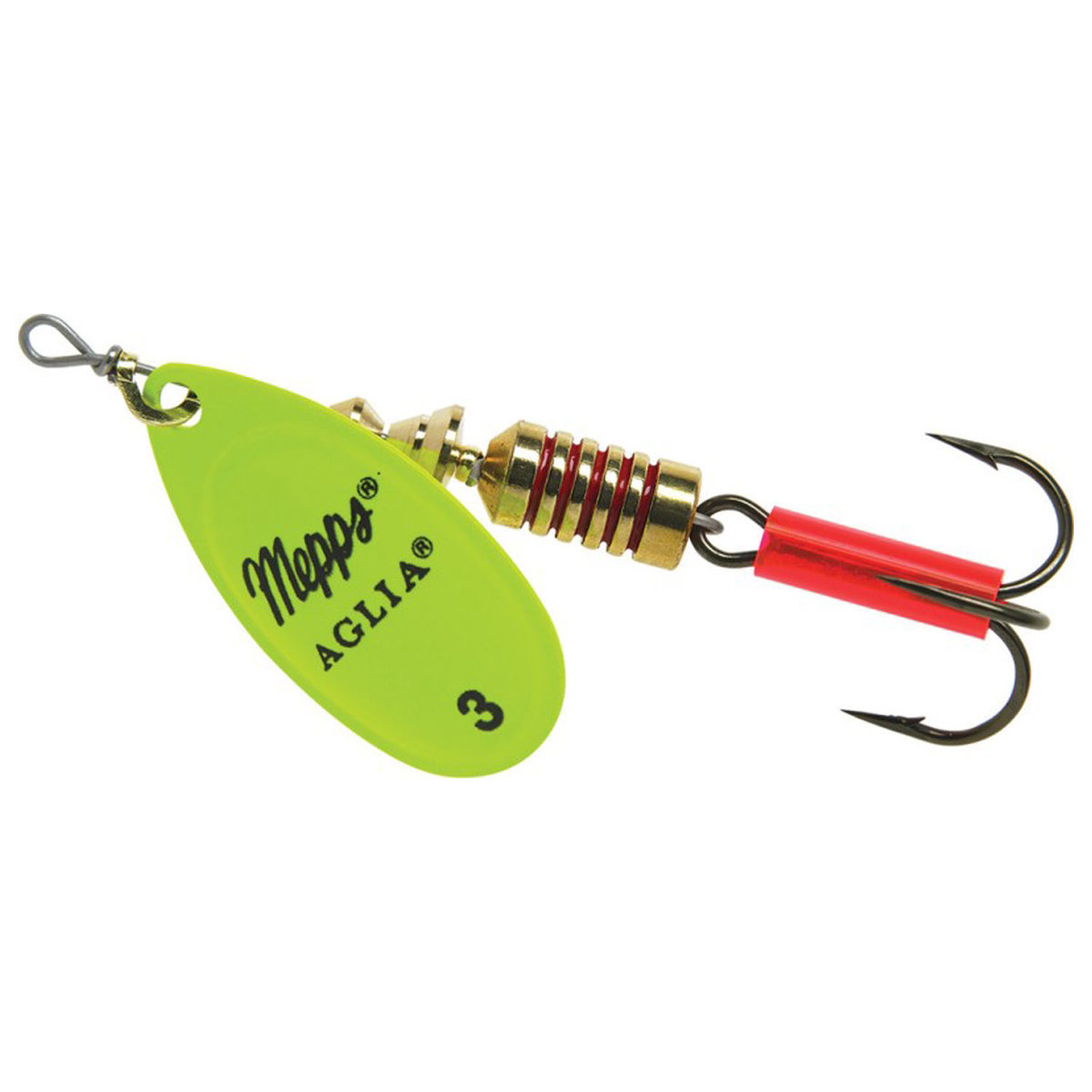 Mepps Aglia Inline Spinner - Hot Chartreuse, 1/6oz - Hot Chartreuse 2 Mepps Aglia Inline Spinner - Hot Chartreuse, 1/6oz - Hot Chartreuse 2