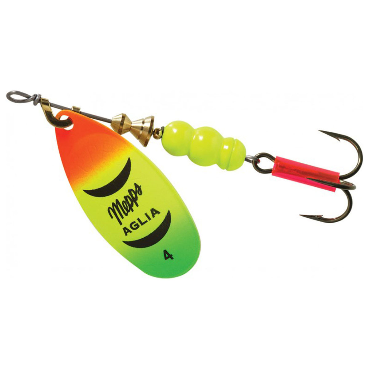 Mepps Aglia Inline Spinner - Hot Fire Tiger, 1/2oz | Sportsman's Warehouse