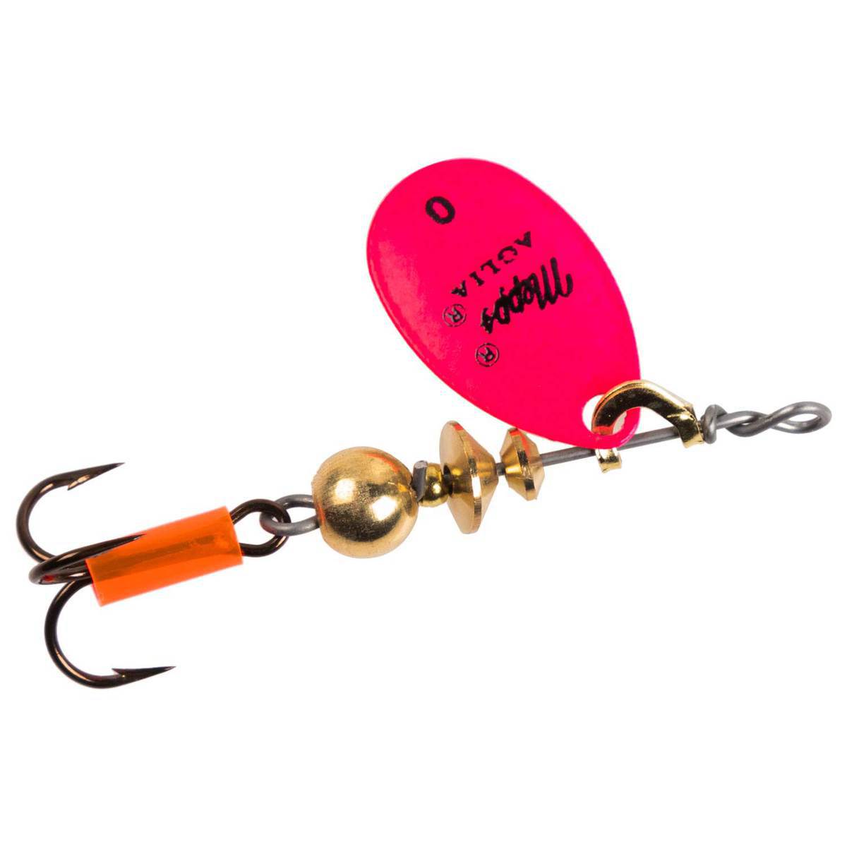 Mepps Aglia Inline Spinner - Hot Pink, 1/4oz - Hot Pink 3 Mepps Aglia Inline Spinner - Hot Pink, 1/4oz - Hot Pink 3