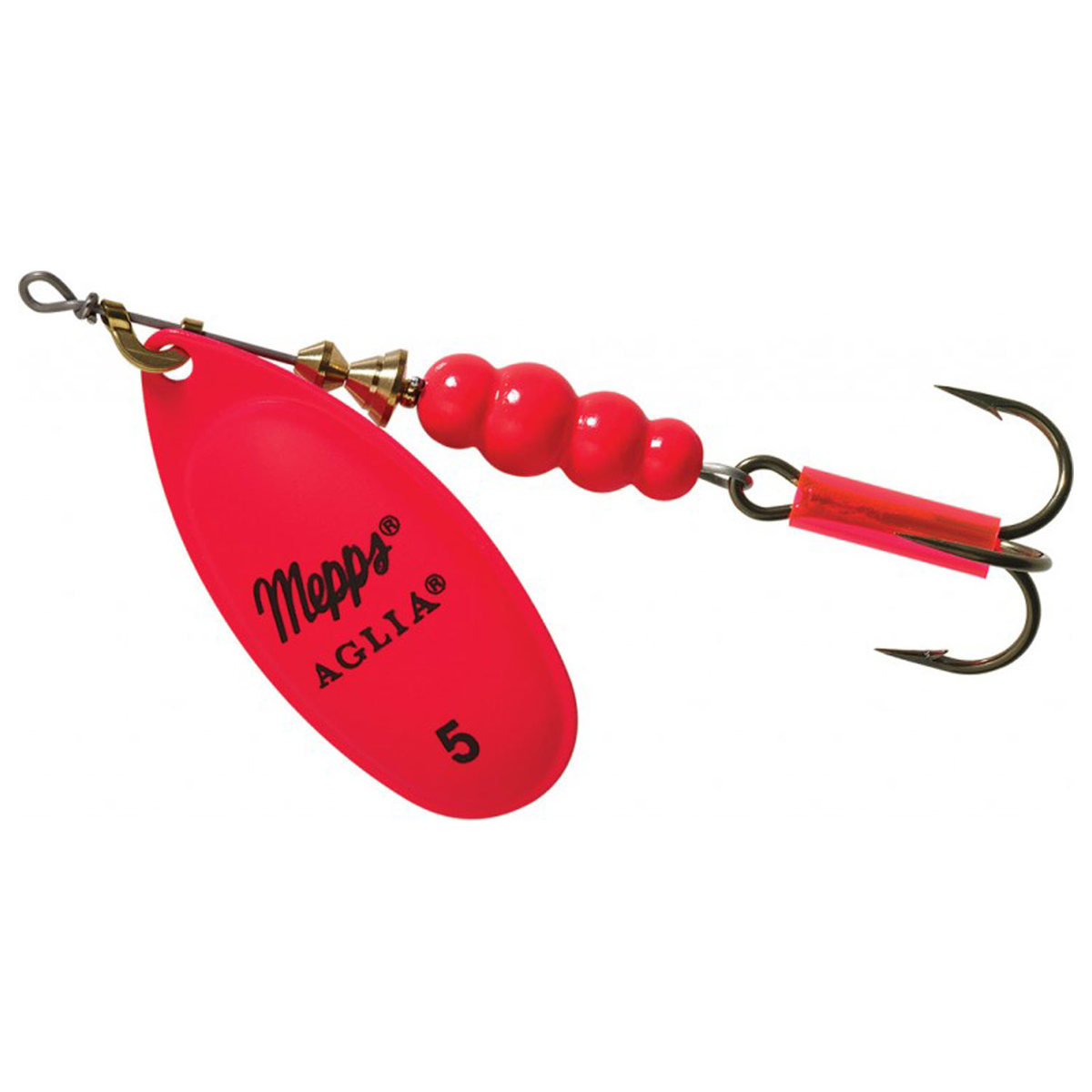 Mepps Aglia Inline Spinner - Hot Pink, 1/4oz - Hot Pink 3 Mepps Aglia Inline Spinner - Hot Pink, 1/4oz - Hot Pink 3